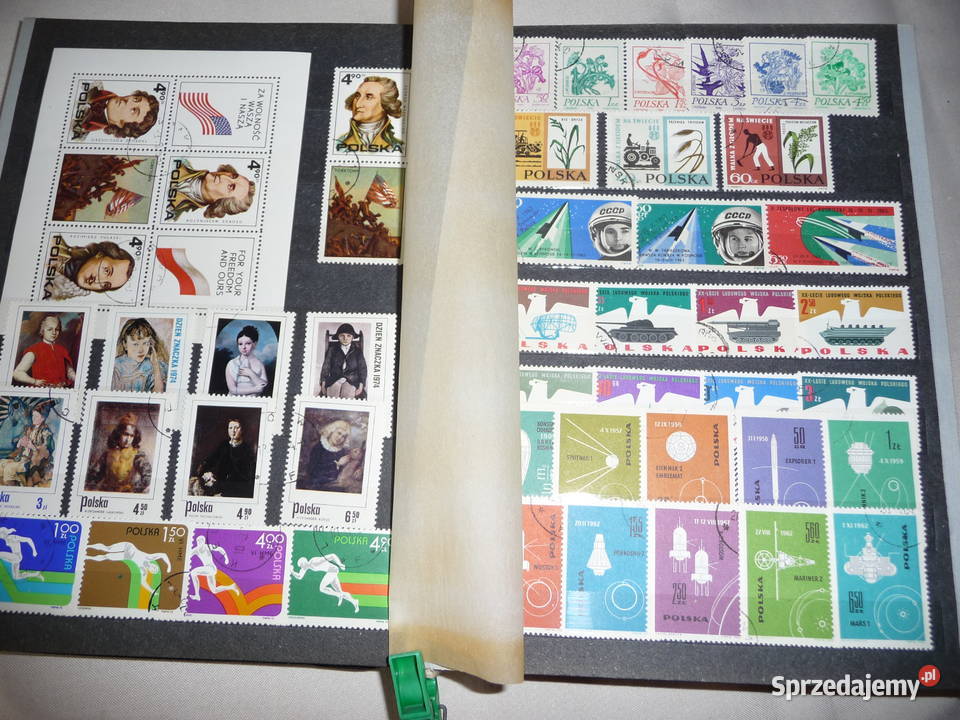 Klaser album polskich znaczków Bukowno