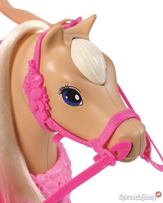 Lalka Barbie i Tańczący Koń Interaktywny Mattel Mogilany