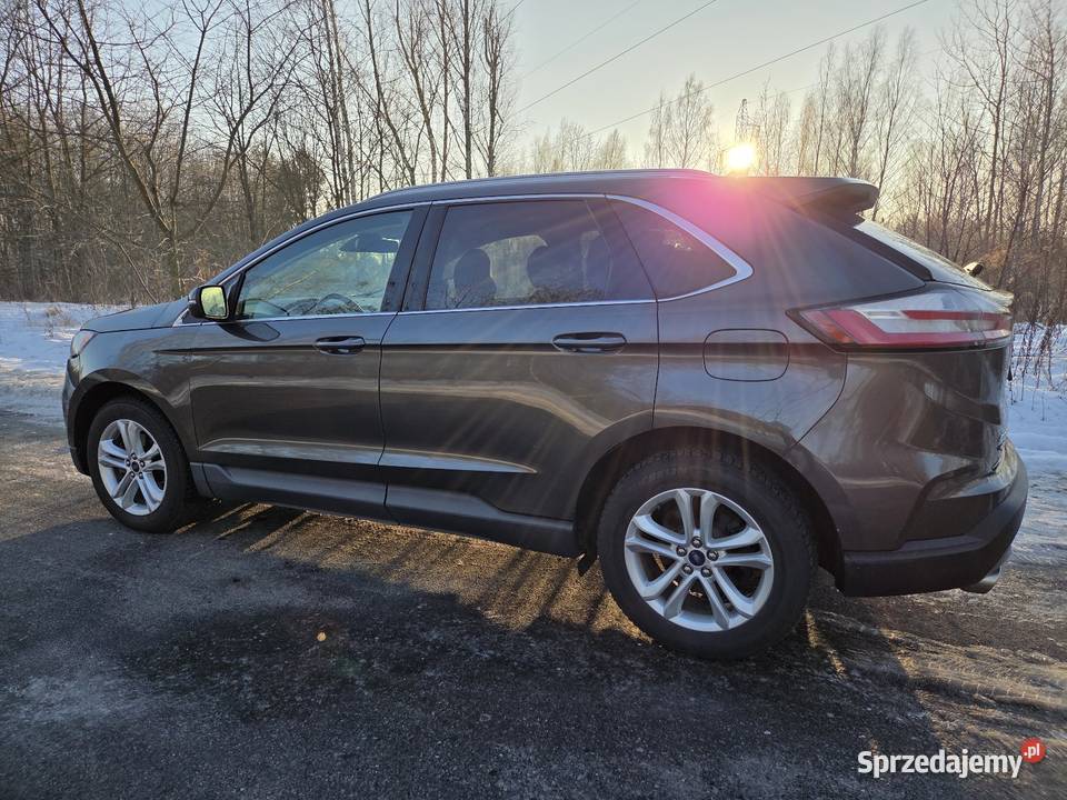 Ford Edge SEL 20 FWD benzyna 2019 zadbany czujnik parkowania Łódź