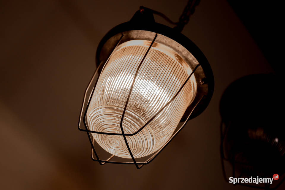 Lampa loftowa industrialna POLAM C200A kolekcja Kraków