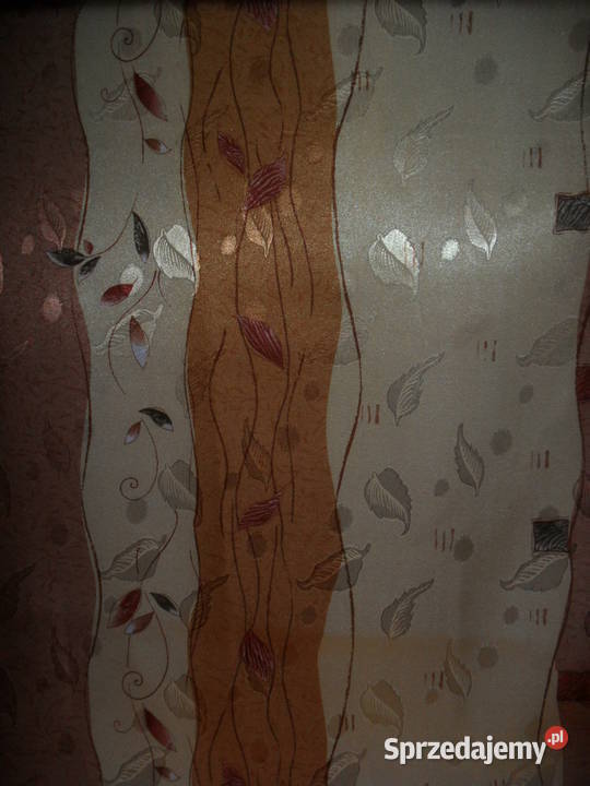 zasłona gotowa 150 x 300 odcienie żółtego Wrocław sprzedam