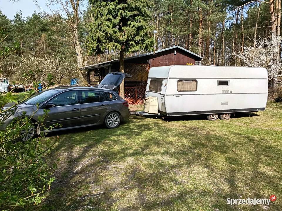 Przyczepa kempingowa na budowę Łask