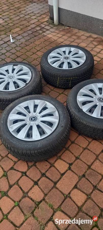 Koła opony zimowe 205x55x16 mercedes 5x112 Łódź