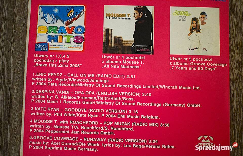 Modern Talking Bad Boys Blue Boney M Chełmno sprzedam