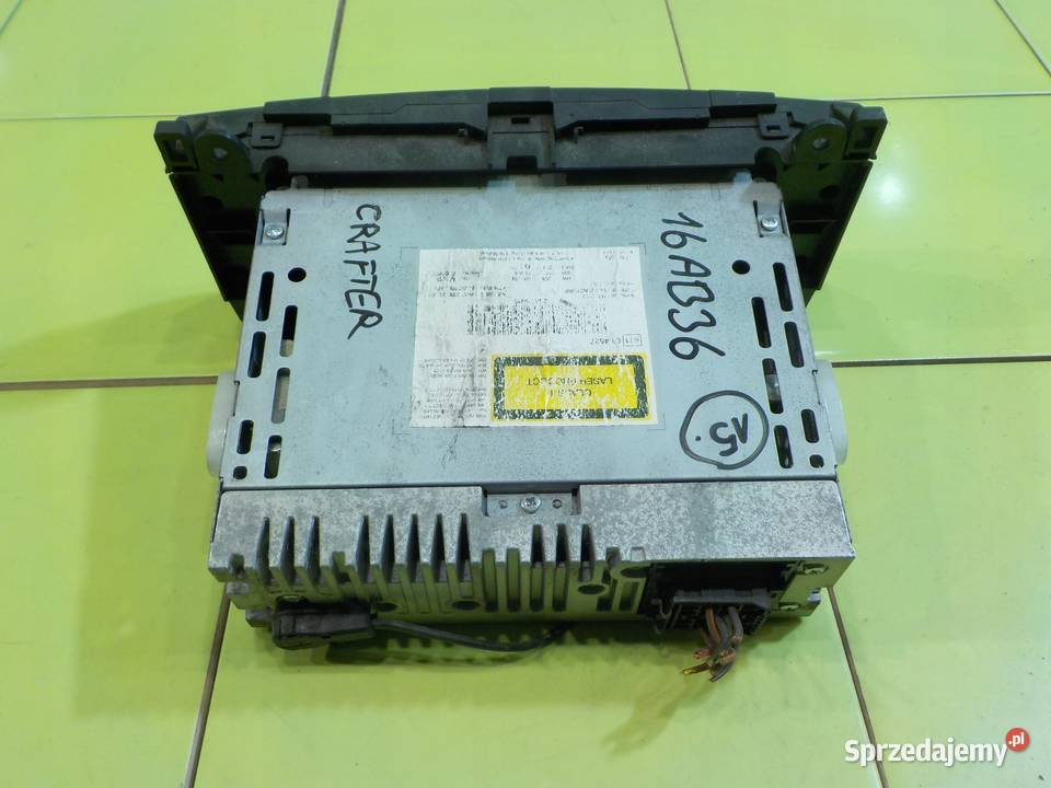 VW CRAFTER I LIFT 20 TDI 13r VAN radio Suków