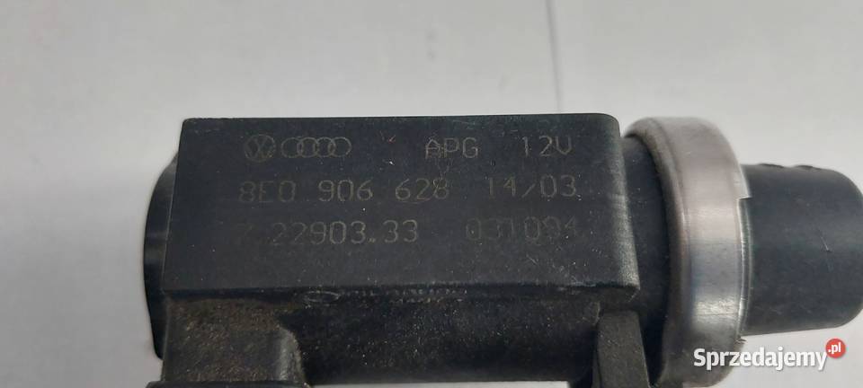 Zawór podciśnienia AUDI A4 B6 8E0906628 osobowe Pompy podciśnieniowe zachodniopomorskie sprzedam