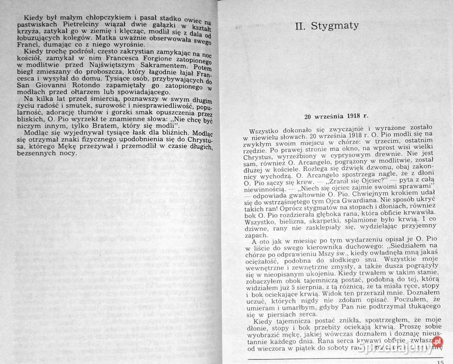Ojciec Pio Osobowość i posługa w relacjach Chełm