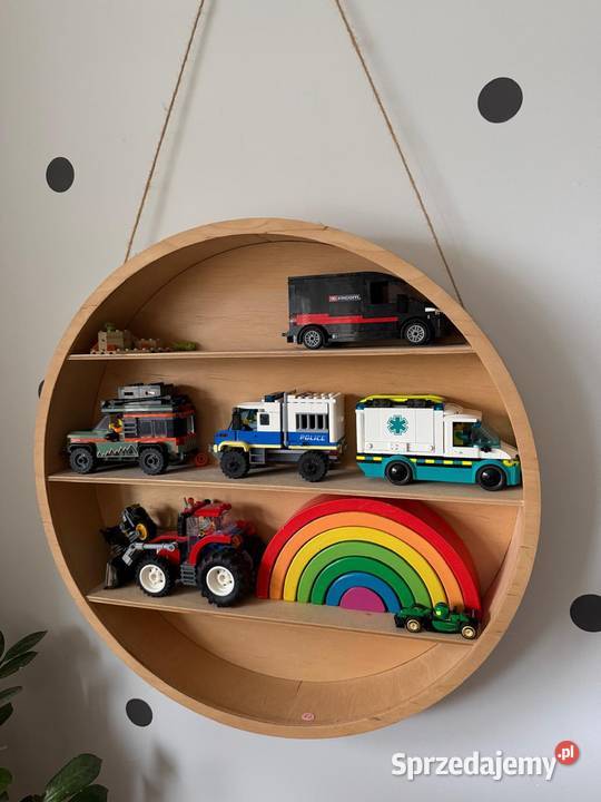 Półka drewniana okrągła 50 Kraków