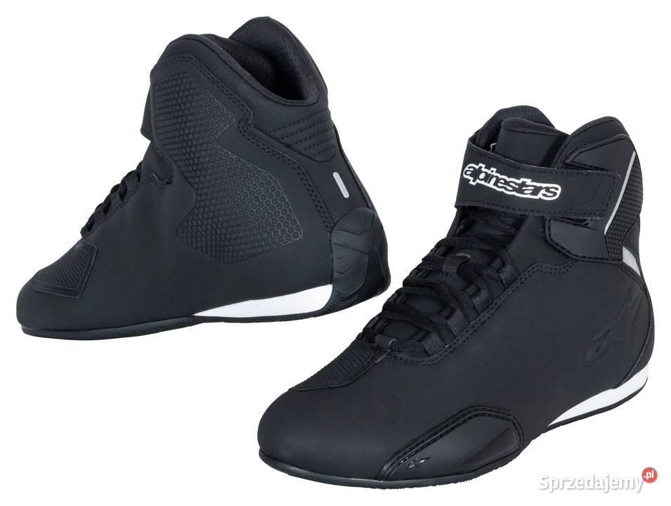 Alpinestars Sector BlackWhite buty motocyklowe Buty motocyklowe Zielona Góra