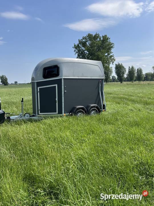 Nowa Boeckmann Przyczepa do konia 1 konna 1250 Rok produkcji 2023 pomorskie Solnica sprzedam