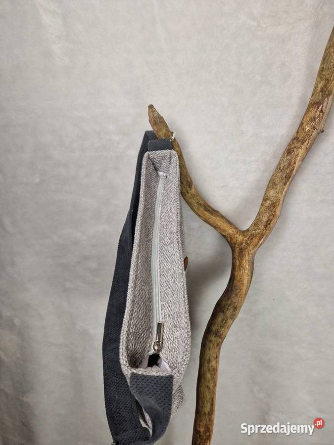Torba handmade szary melanż Wrocław