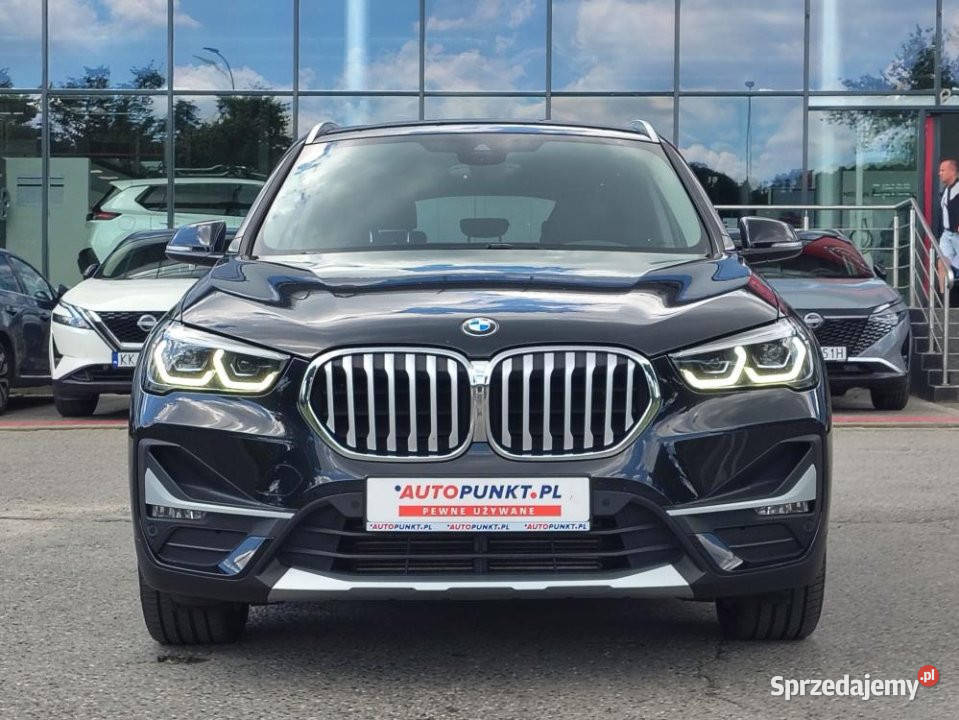 BMW X1 2022r Tempomat Hak LED Navi FV23 diesel małopolskie Kraków sprzedam