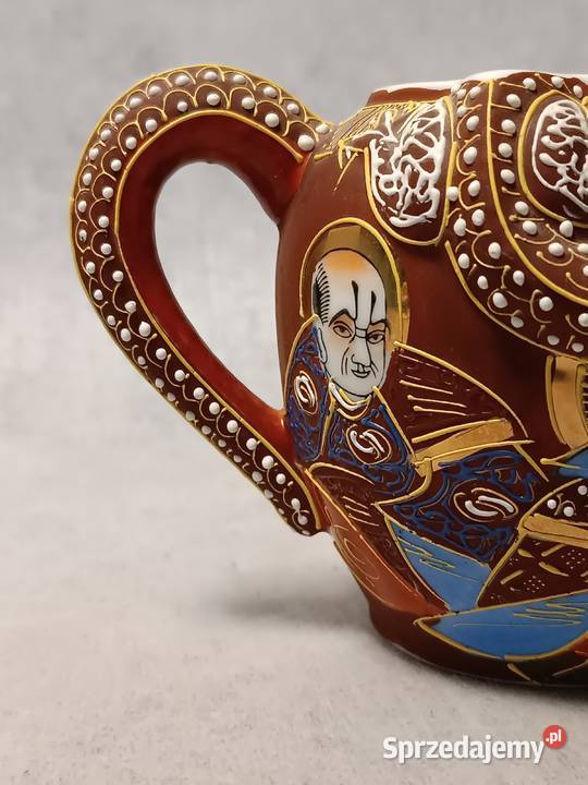 Kutani Satsuma Cukiernica Japonia Motyw Antyki, Sztuka, Kolekcje