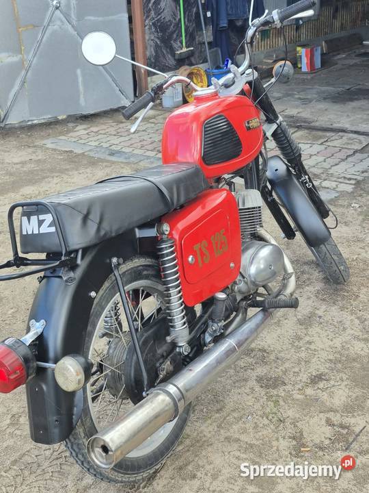 MZ TS 125 1981r Motocykl 123456km podlaskie
