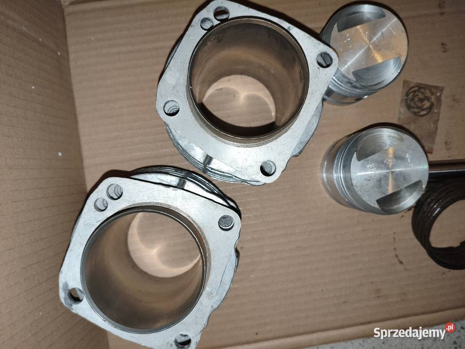 Cylindry nowe Dniepr MT K650 z nowymi tłokami Leszno