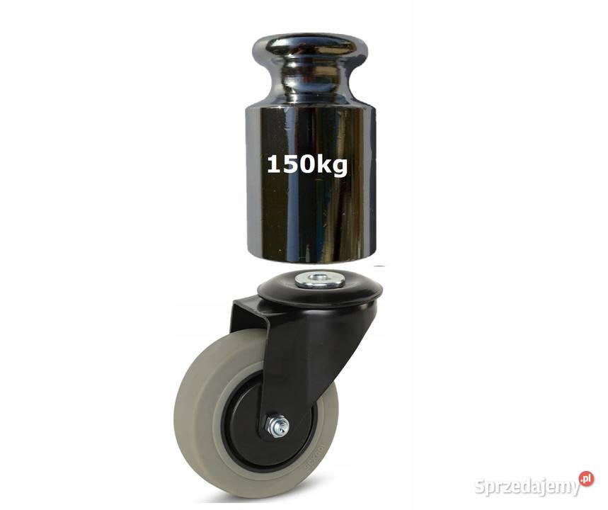 Koło Obrotowe Skrętne Fi 100mm Kółko 150 z Gumy Kółka Kozienice sprzedam