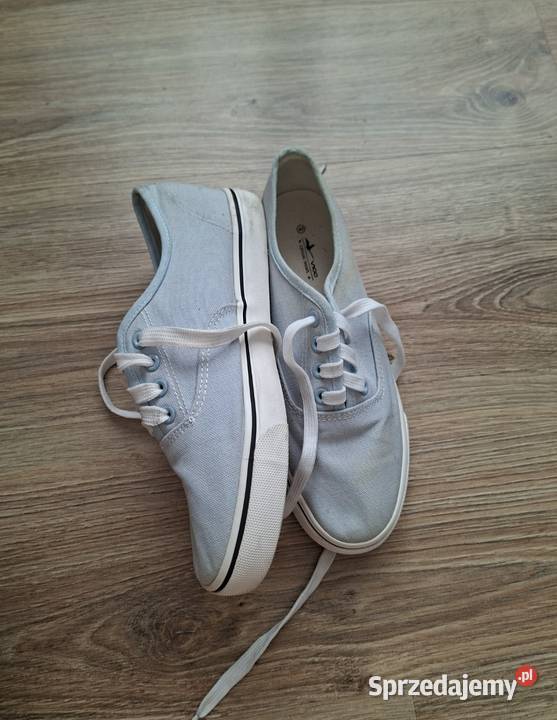 Świetne buty ala Vans teniskowki błękitne 39 40 Kraków sprzedam