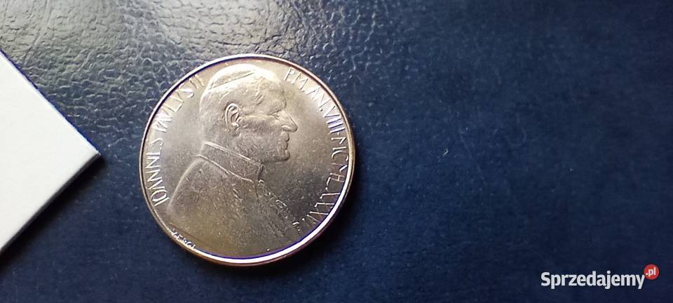 Stare monety 50 lir 1986 Watykan Numizmatyka Lesko