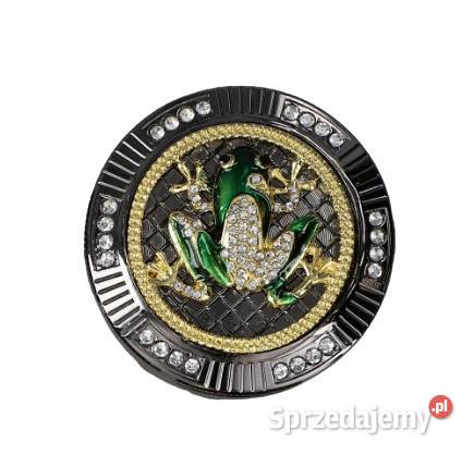 Czarny Młynek do Tytoniu Grinder Metalowy z Żabą Ostrowy nad Okszą sprzedam