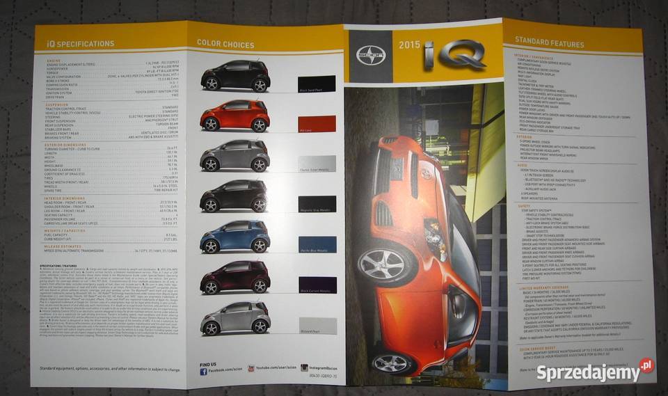 SCION prospekty broszury zestaw Kępice