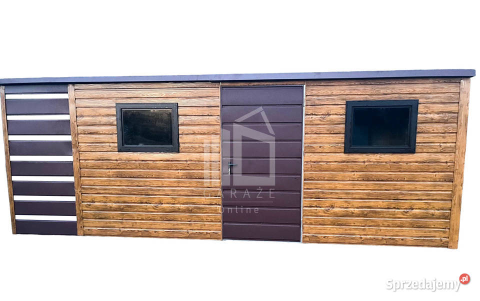 Schowek Domek Ogrodowy 5x25m Wiata 15m Drzwi 12.5m2 Bydgoszcz