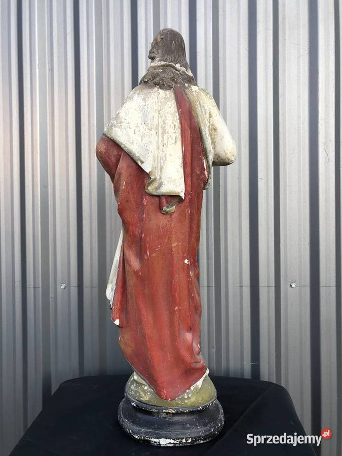 Jezus Gips FIGURKA Łowicz