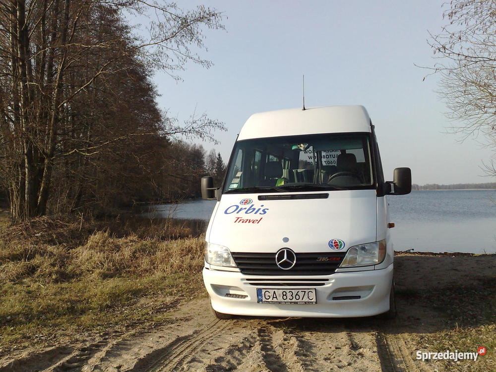 busa Mercedes Sprinter 2002r 316 Cdi 18 osobowy Motoryzacja sprzedam