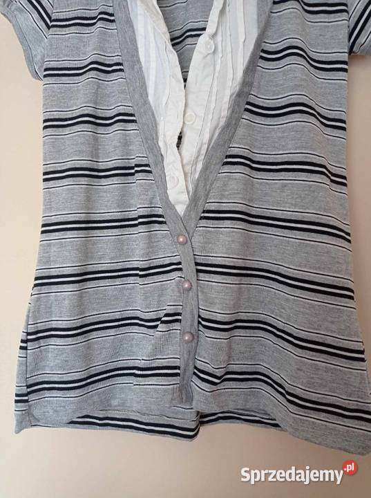 Bluzka młodzieżowa z krótkim rękawem Miss Rozmiar 158