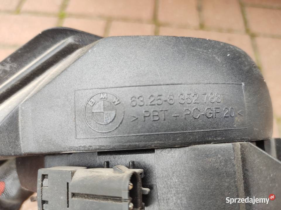 Światło stopu trzecie dodatkowe BMW E38 Oświetlenie Chodzież