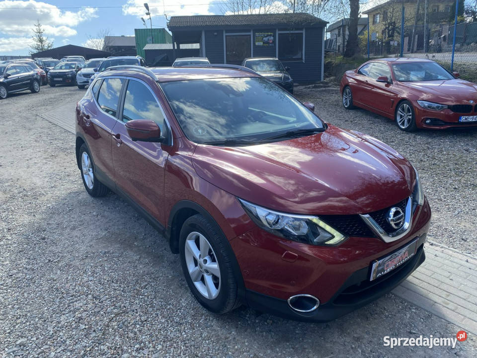 Nissan Qashqai 12 i turbo 115 Tekna skóry ledy światła LED pomorskie Gdańsk sprzedam