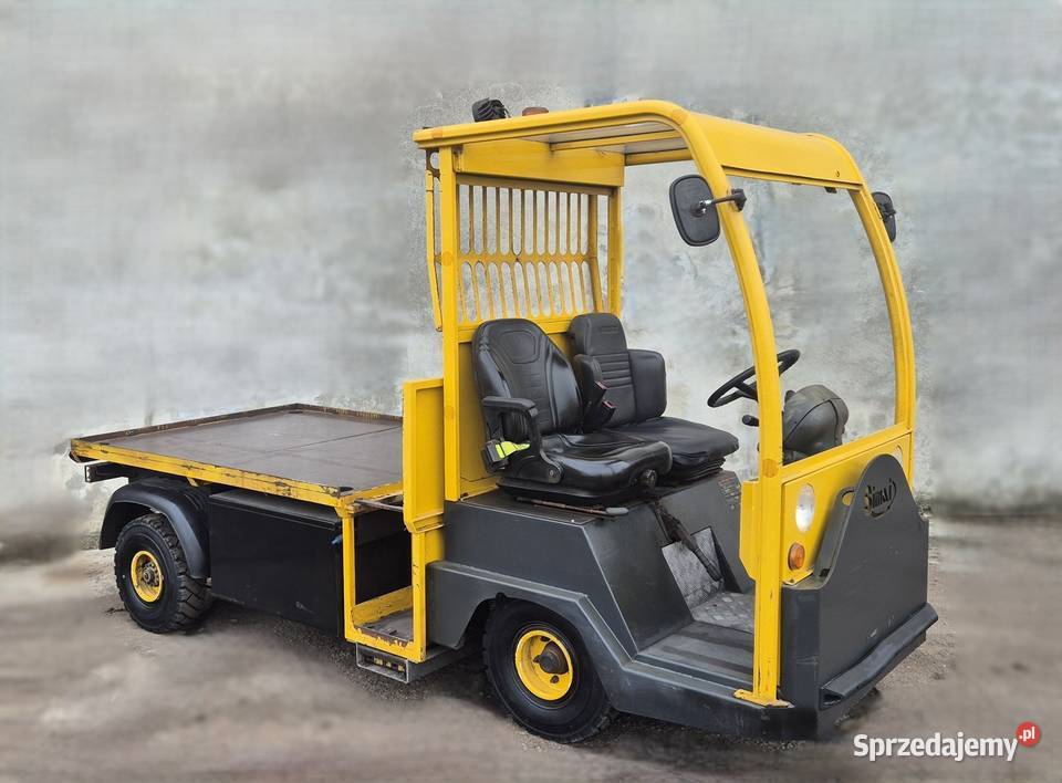 Elektryczny wózek platformowy SIMAI udźwig 2000 śląskie Rybnik