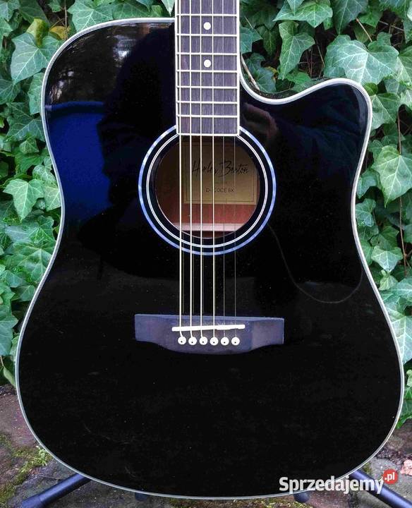 Nowa gitara elektro akustyczna HB D120CE BK Tuszyn