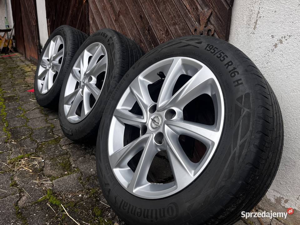 Alufelgi z Oponami Opel oryg 4x108 16 Corsa F Góra