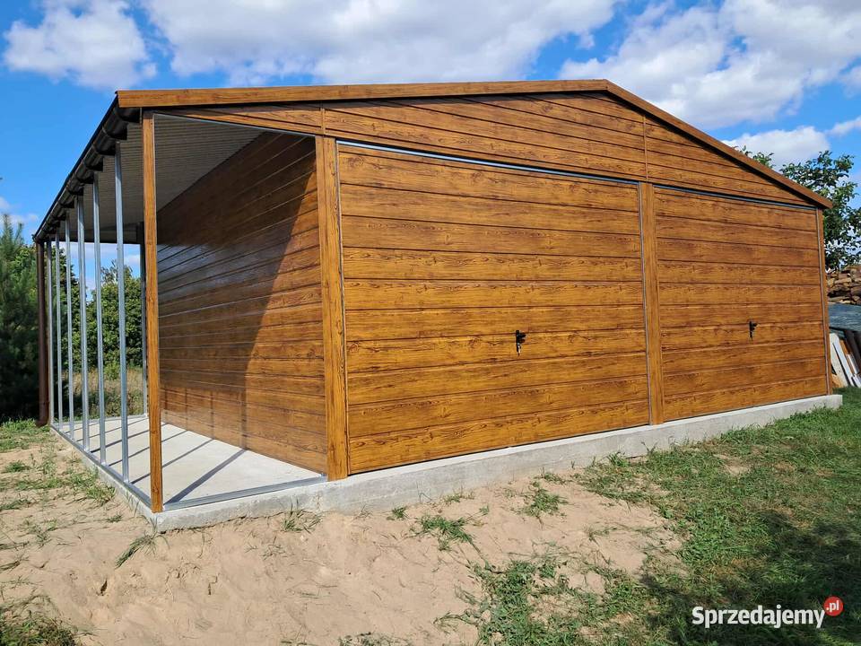 Garaż blaszany PROMOCJA Zimowa Producent SZYBKA Bydgoszcz