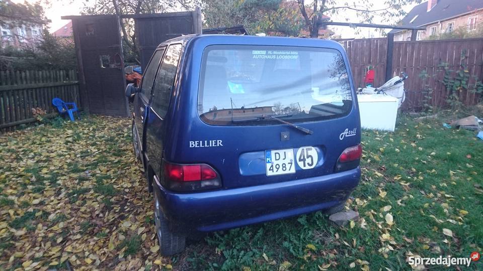 Bellier Atol Microcar diesel 350 zarejestrowany Jelenia Góra sprzedam