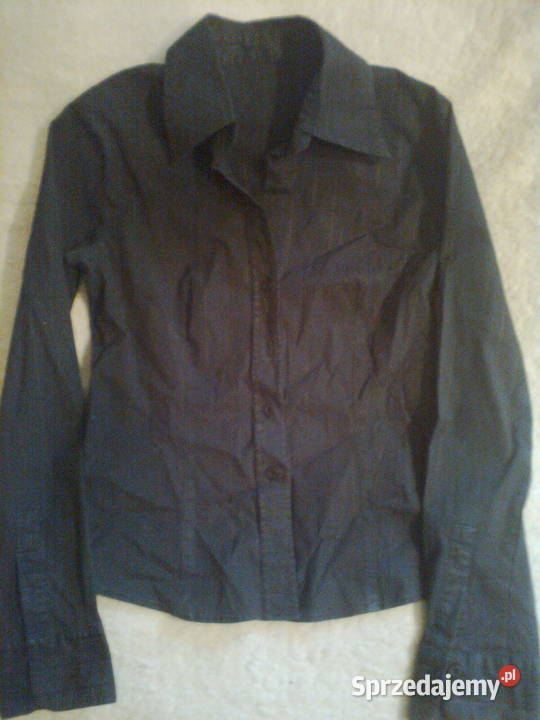 Czarna bluzka koszula rozmiar 38