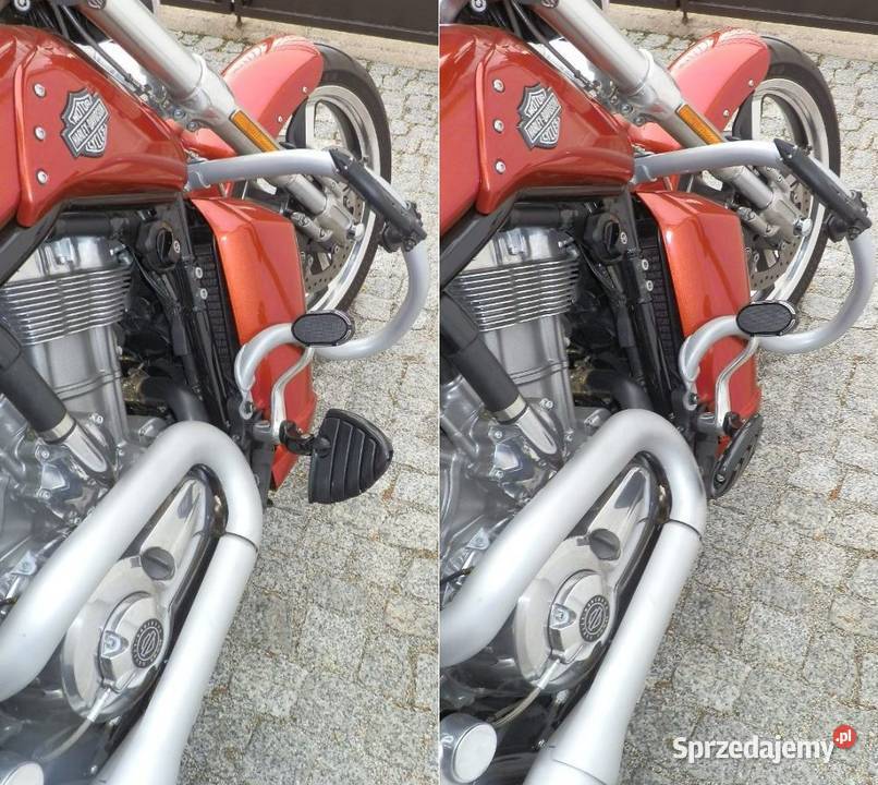 Stopki podnóżki uchwyt HarleyDavidson VROD Wrocław