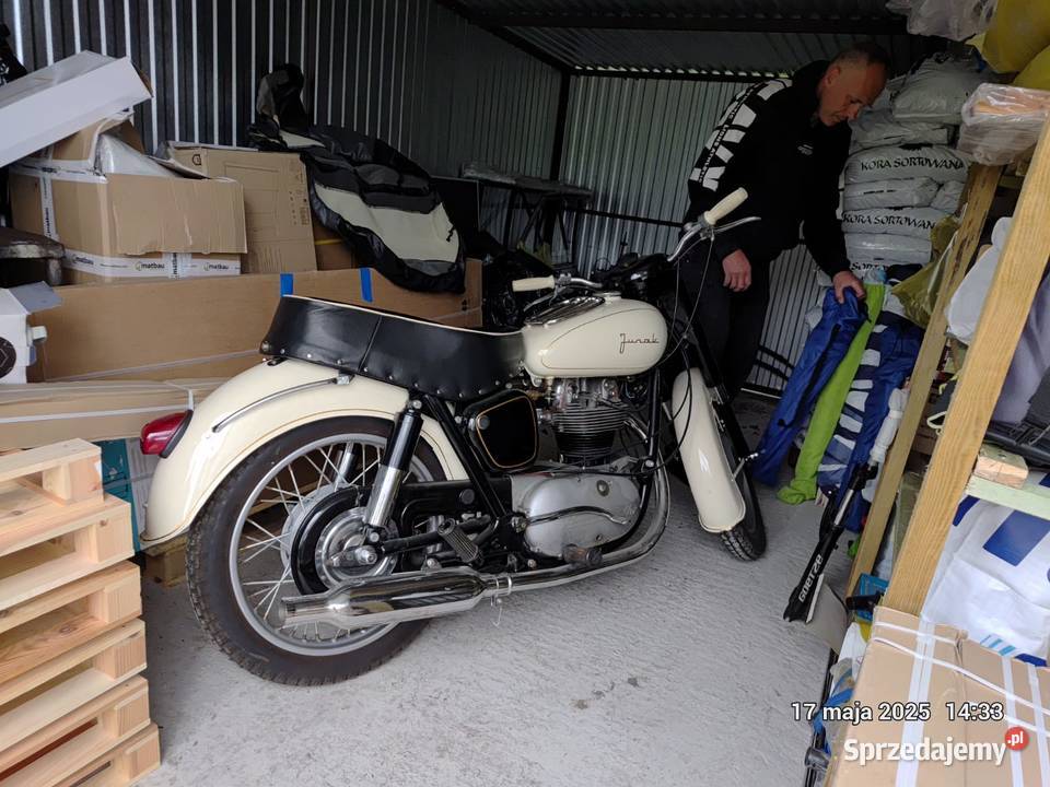 Junak M10 motocykl 1962 nieuszkodzony Jagoszyce