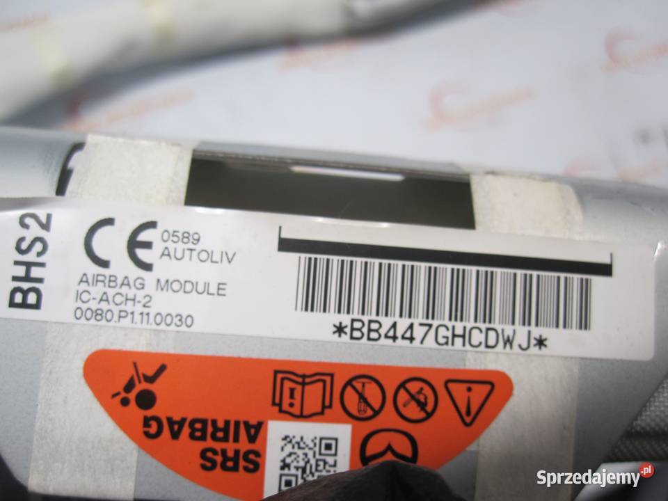 RANGE ROVER SPORT LIFT 12r AIRBAG kurtyna lewa osobowe