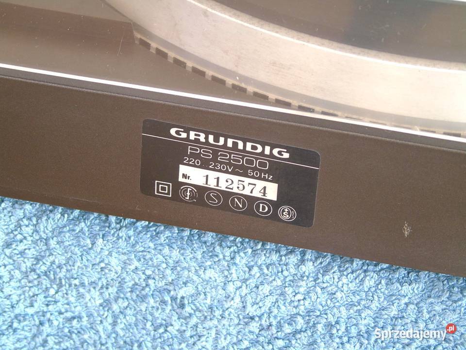 Śliczny gramofon Grundig 2500 automat sprawny Jasło