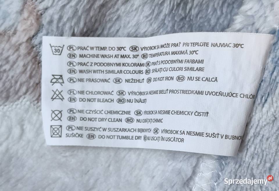 Kocyk baranki 75x100 TMX Kids błękitny Katowice