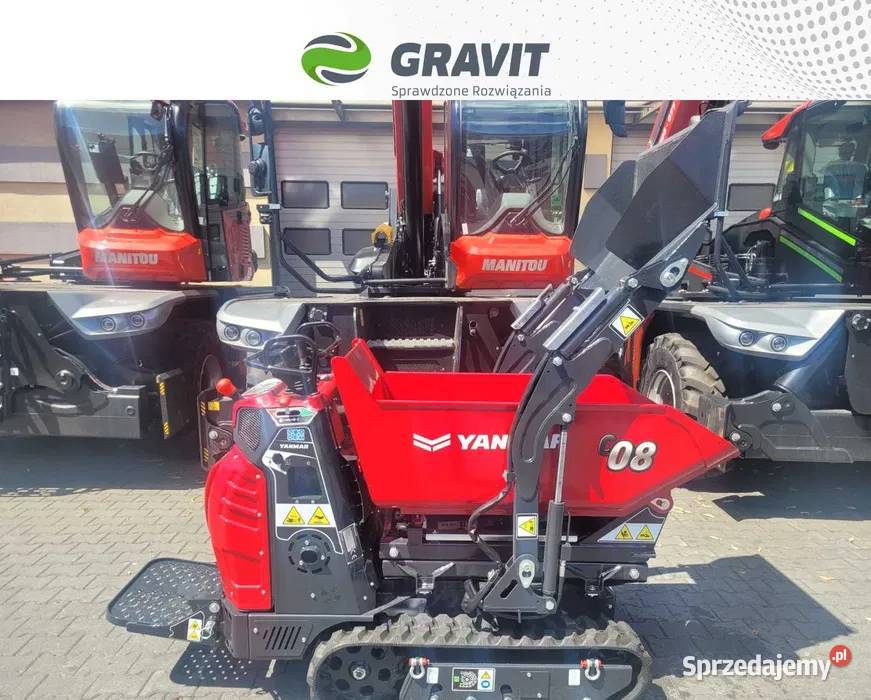 Wozidło gąsienicowe Yanmar C08 POWER Lublin