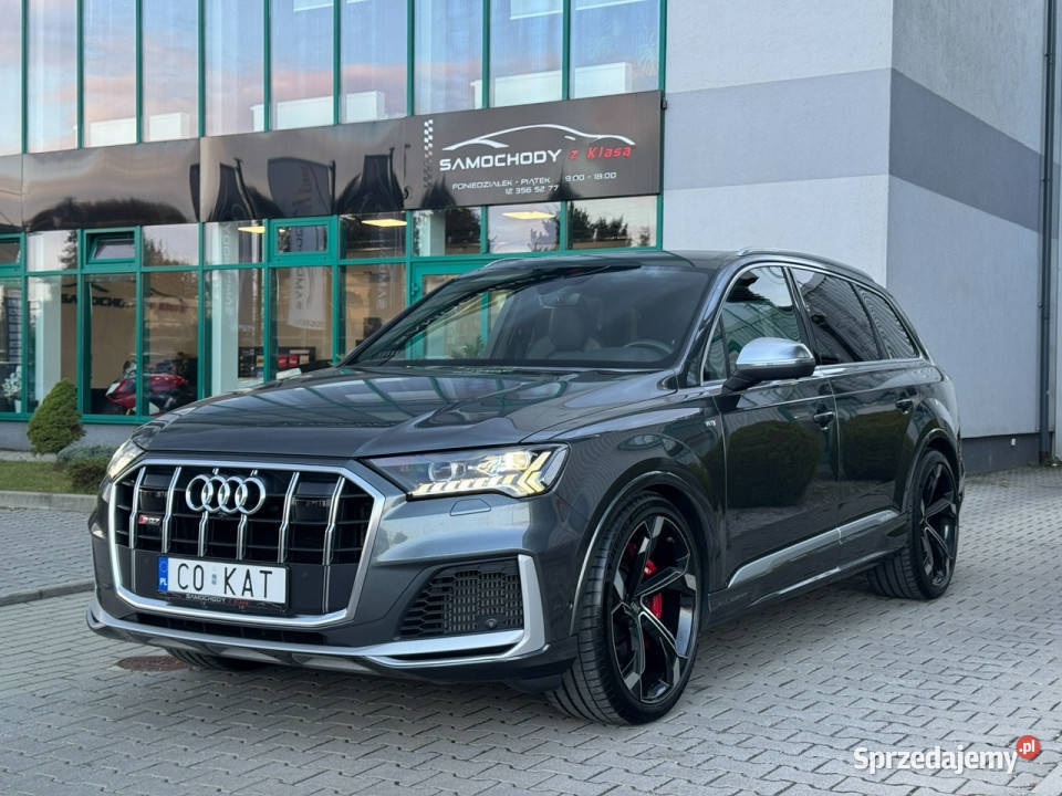 Audi SQ7 40 V8 507 Krajowe Noktowizor masaże lakier metallic SQ7 Węgrzce