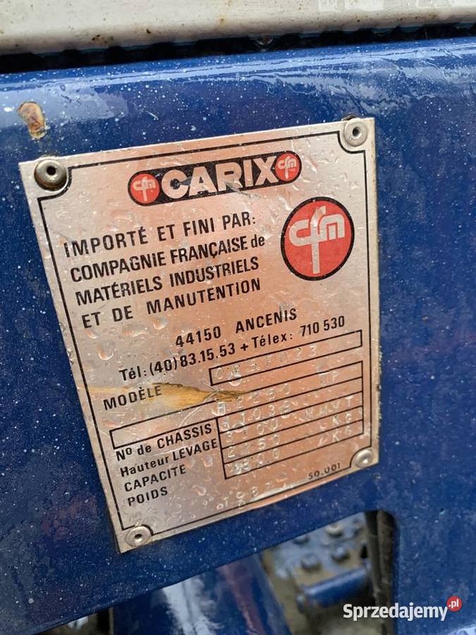 Wózek widłowy Toyota FD23 1987 2300 Wolbrom