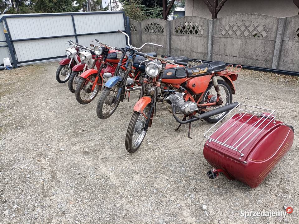 Jawa 555 shl junak wsk wfm komar wwwmotobazarprl Padniewko