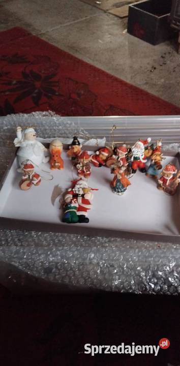 Ozdoby gliniane na choinkę Siemiatycze sprzedam