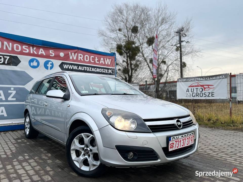 Opel Astra 19 Diesel 2006 Alufelgi Trmpomat Wrocław