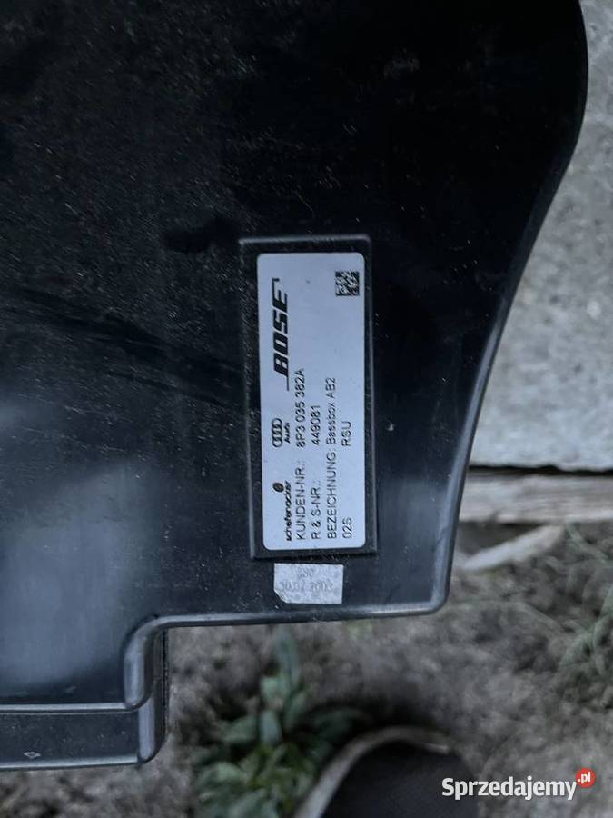 Głośnik system wzmacniacz Bose Audi a3 8p to co łódzkie Sieradz sprzedam