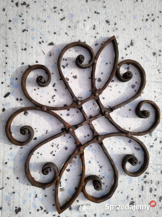 Rozeta metalowa kuta Ligota Piękna