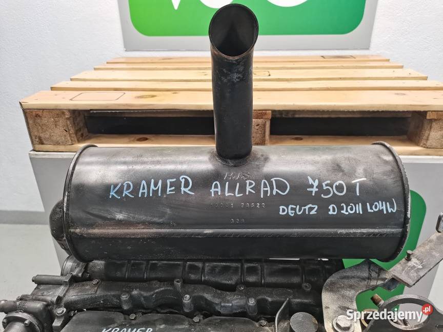 Tłumik Kramer Allrad 750T Części Wilkowo